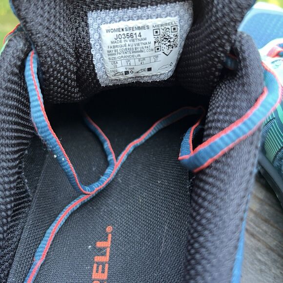 Merrell Women Siren Edge 3 Shoes Hiking Trail SZ  10 J035614 Vibram Sole Green - Picture 6 of 10